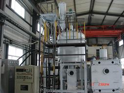 SiCp鋁基(ji)複合材料真空感(gǎn)應熔煉複合-成型(xing)聯合爐